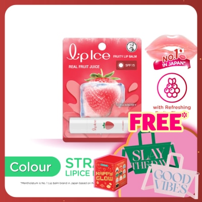 MENTHOLATUM LIPCARE Fruity Lipbalm Strawberry