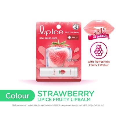 MENTHOLATUM LIPCARE Fruity Lipbalm Strawberry (Minion)