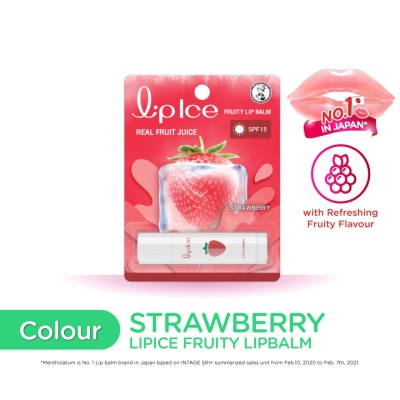 MENTHOLATUM LIPCARE - Fruity Lipbalm Strawberry image