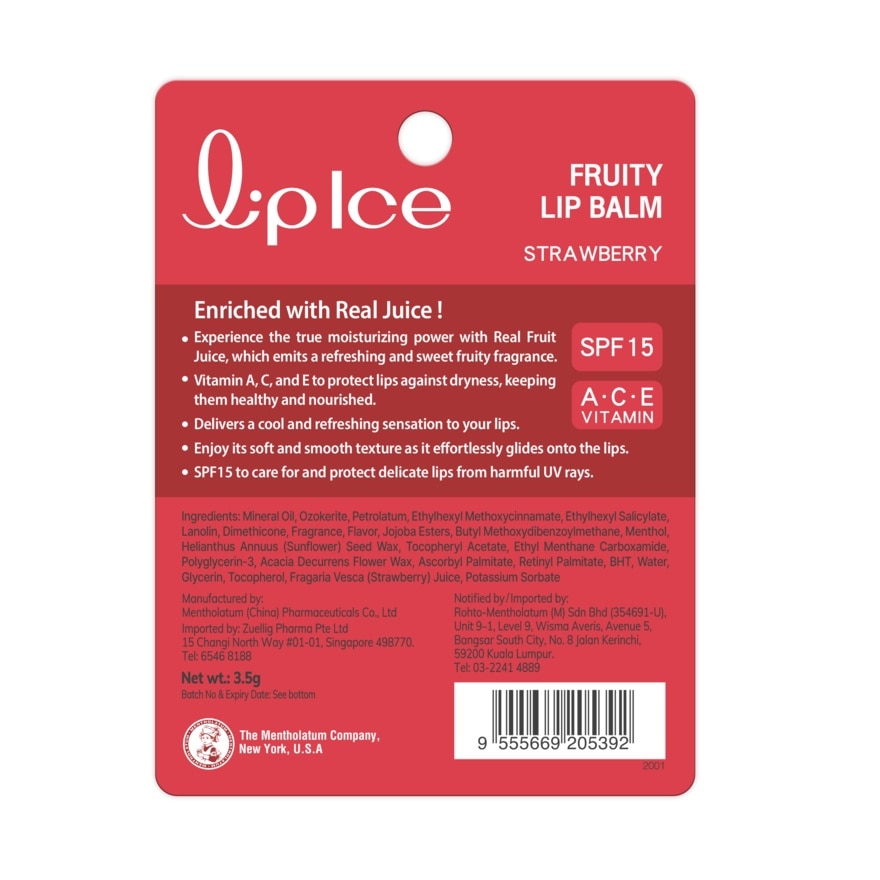 Fruity Lipbalm Strawberry