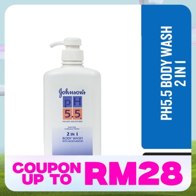 JOHNSON'S pH 5.5 2 In 1 Body Wash 750ml