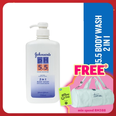 JOHNSON'S pH 5.5 2 In 1 Body Wash 750ml