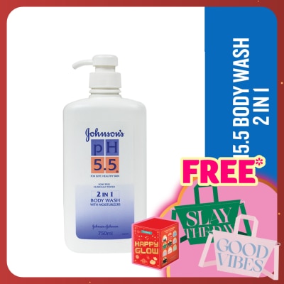 JOHNSON'S pH 5.5 2 In 1 Body Wash 750ml