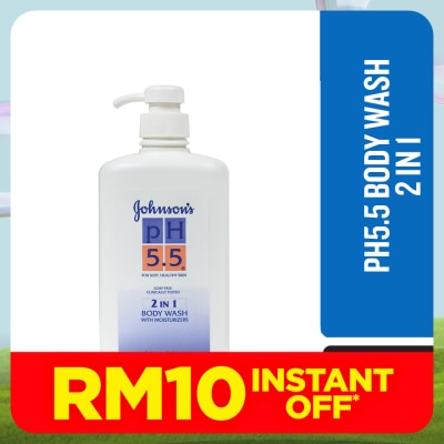 JOHNSON'S pH 5.5 2 In 1 Body Wash 750ml