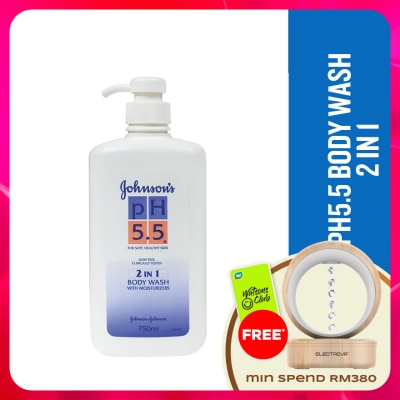 JOHNSON'S - pH 5.5 2 In 1 Body Wash 750ml