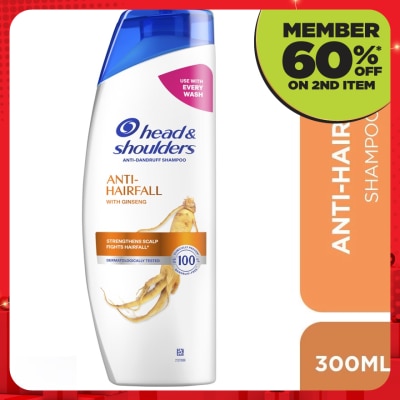 HEAD&SHOULDERS Anti Hair Fall Shampoo 300ml