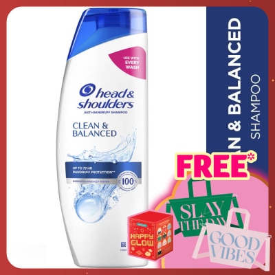 HEAD&SHOULDERS Clean & Balanced Shampoo 300ml