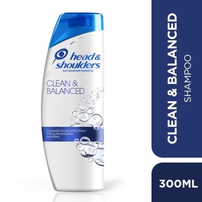 HEAD&SHOULDERS Clean & Balanced Shampoo 300ml