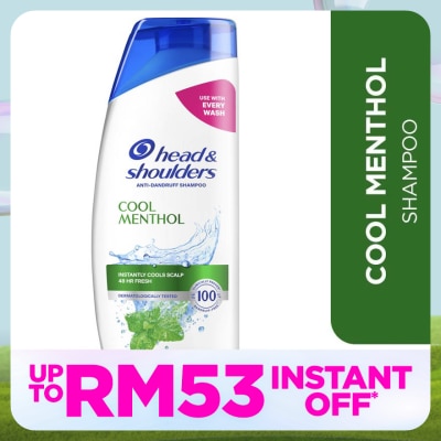 HEAD&SHOULDERS Cool Menthol Shampoo 300ml