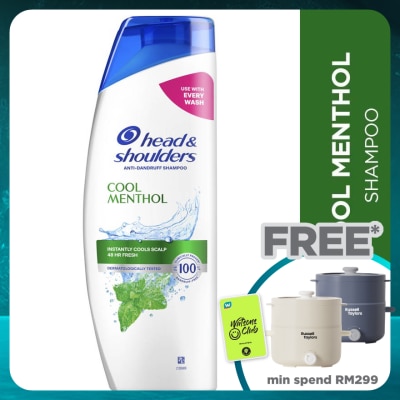 HEAD&SHOULDERS Cool Menthol Shampoo 300ml