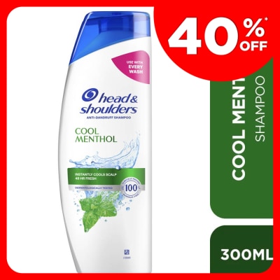 HEAD&SHOULDERS Cool Menthol Shampoo 300ml