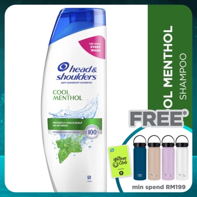 HEAD&SHOULDERS Cool Menthol Shampoo 300ml