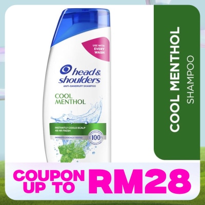 HEAD&SHOULDERS Cool Menthol Shampoo 300ml