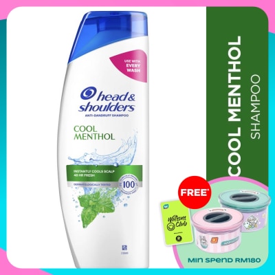 HEAD&SHOULDERS Cool Menthol Shampoo 300ml