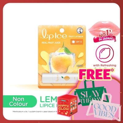 MENTHOLATUM LIPCARE  Fruity Lipbalm Lemon