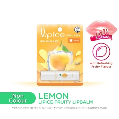 MENTHOLATUM LIPCARE  Fruity Lipbalm Lemon (Minion)