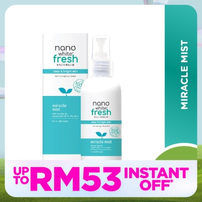 NANO WHITE Fresh Miracle Face Mist 125ml