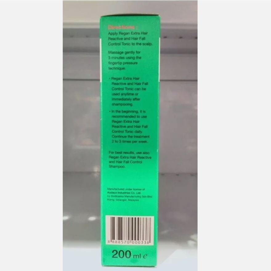 Extra Hair Reactive & Fall Control Tonic 200ml image