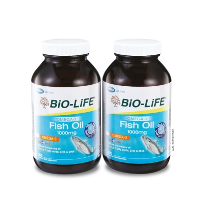BIO-LIFE - Bio-Life Omega 3 Fish Oil 2X200S image