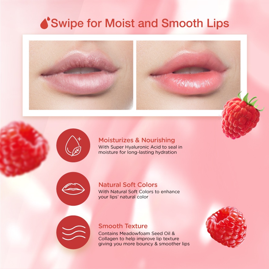 Fruity Lipbalm Rasberry Red image