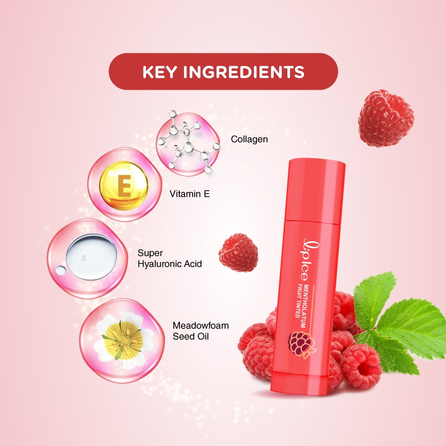 Fruity Lipbalm Rasberry Red image