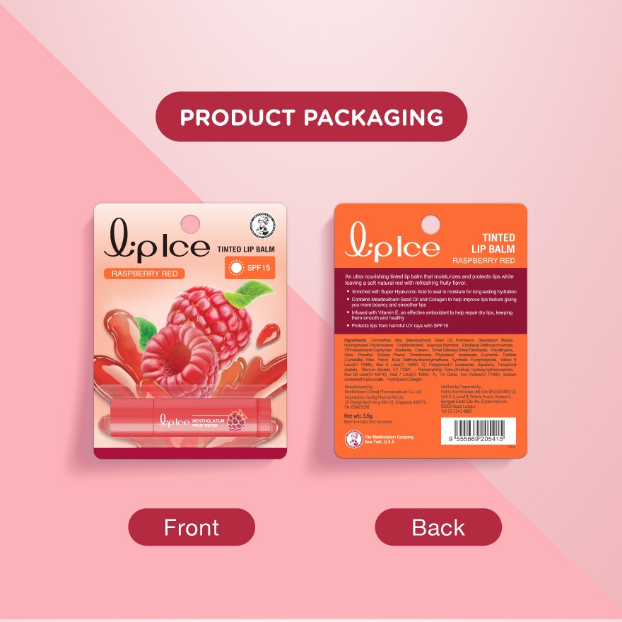 Fruity Lipbalm Rasberry Red image