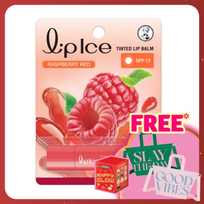 MENTHOLATUM LIPCARE  Fruity Lipbalm Rasberry Red