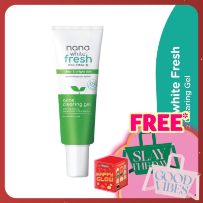 NANO WHITE Fresh Acne Clearing Gel 30ml