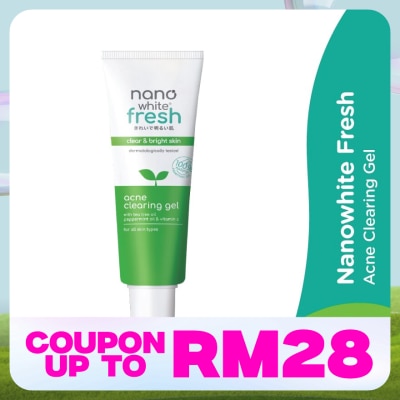 NANO WHITE Fresh Acne Clearing Gel 30ml