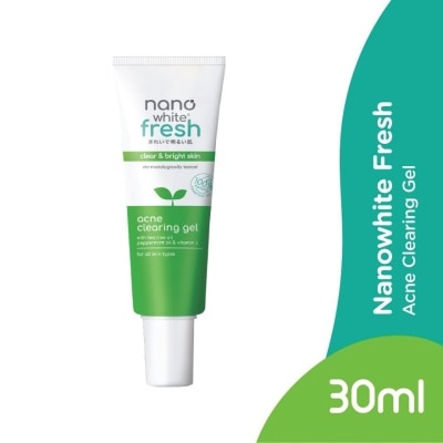 NANO WHITE Fresh Acne Clearing Gel 30ml