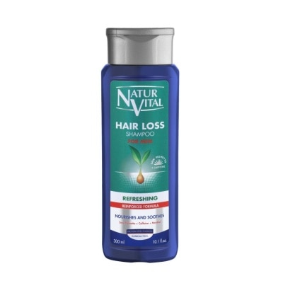 NATURVITAL Hair Loss Shampoo For Men - Refreshing 300ML