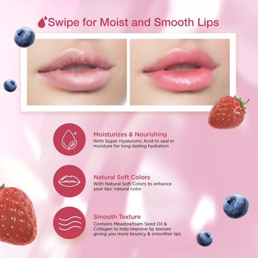 Fruity Lipbalm Wild Berry Pink image