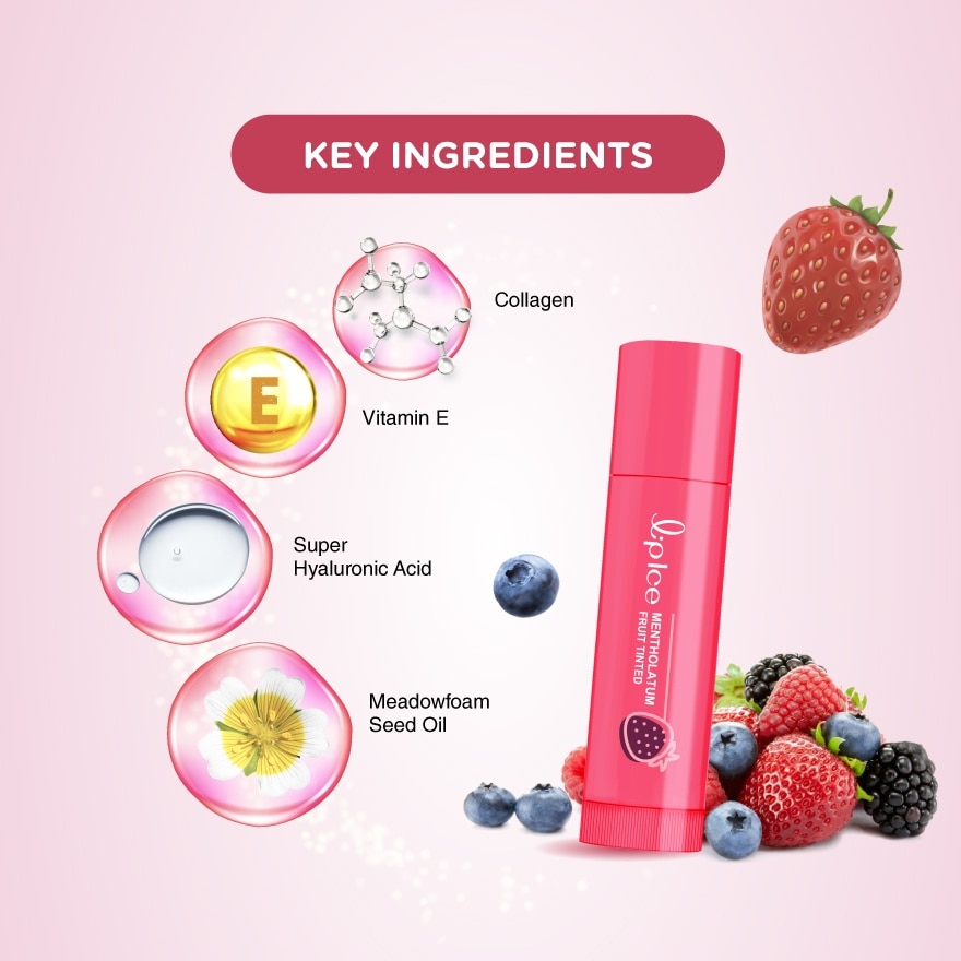 Fruity Lipbalm Wild Berry Pink