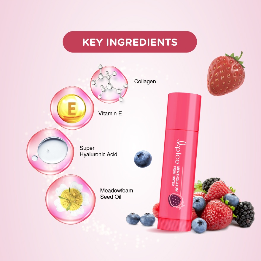 Fruity Lipbalm Wild Berry Pink image