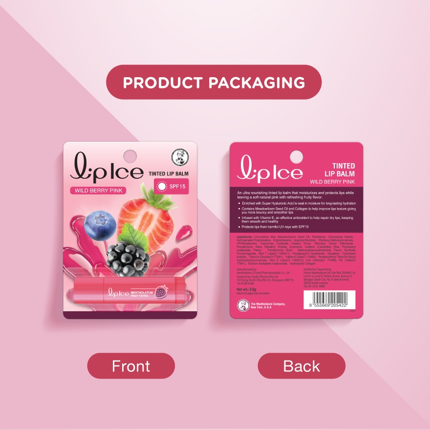 Fruity Lipbalm Wild Berry Pink image