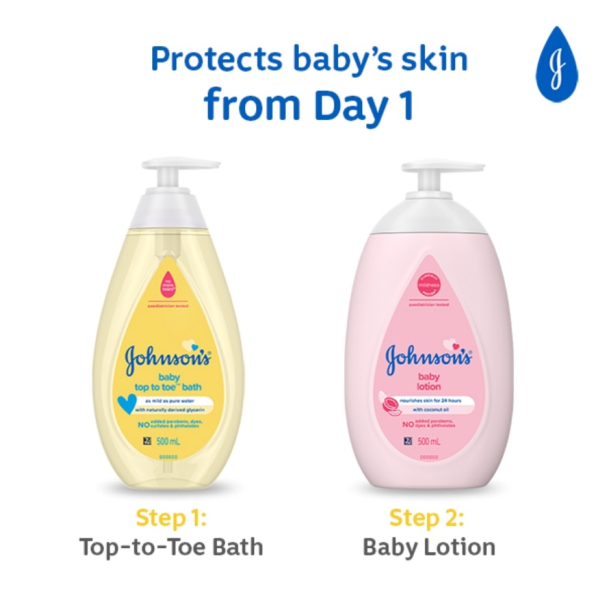 Baby Top To Toe Bath 500ML (Head to Toe) image
