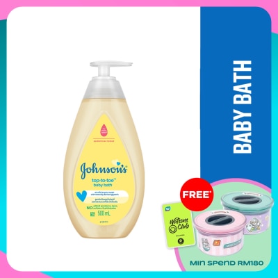 JOHNSON'S Baby Bath Top To Toe 500ml