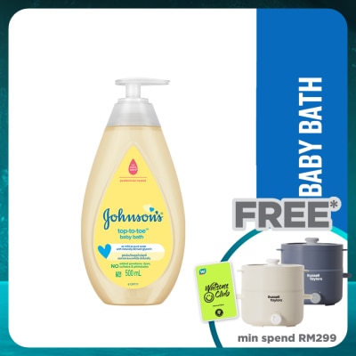 JOHNSON'S Baby Bath Top To Toe 500ml