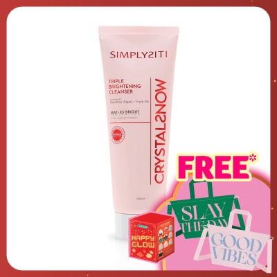 SIMPLYSITI Crystal Snow Triple Brightening Cleanser 100ml