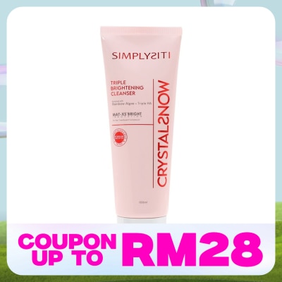SIMPLYSITI Crystal Snow Triple Brightening Cleanser 100ml