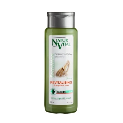 NATURVITAL Sensitive Shampoo - Ginseng - Revitalising 300ML