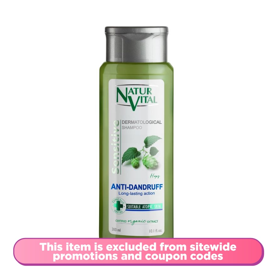 Sensitive Shampoo - Hops - Anti Dandruff 300ML