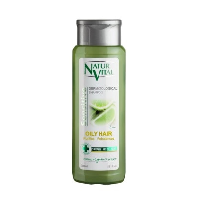 NATURVITAL Sensitive Shampoo - Lime - Oily Hair 300ML