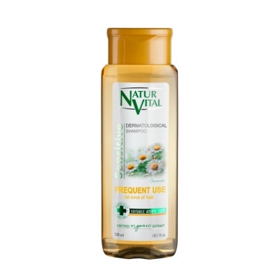 NATURVITAL Sensitive Shampoo - Camomile - Frequent Use 300ML