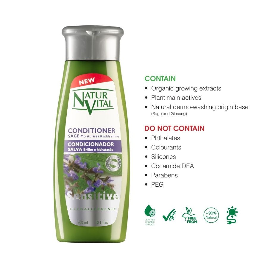 Sensitive Conditioner - Sage 300ML