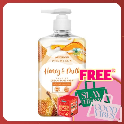 WATSONS HONEY & MILK SCENTED CREAM HAND WASH