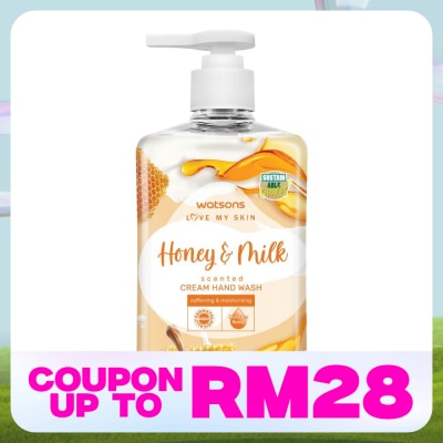 WATSONS HONEY & MILK SCENTED CREAM HAND WASH