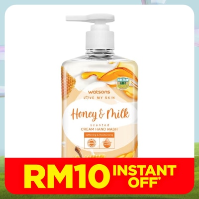 WATSONS HONEY & MILK SCENTED CREAM HAND WASH