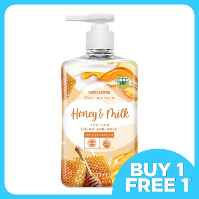 WATSONS HONEY & MILK SCENTED CREAM HAND WASH