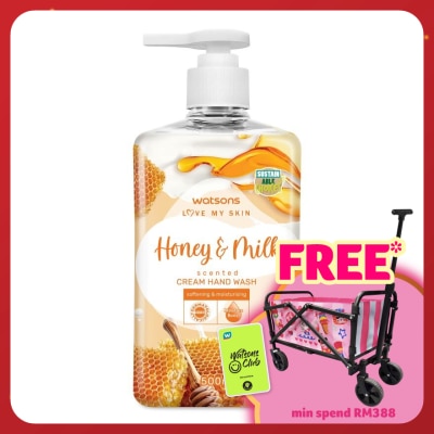 WATSONS HONEY & MILK SCENTED CREAM HAND WASH